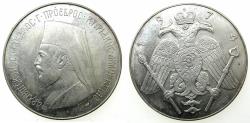 World Coins - CYPRUS.Archbishop Makarios ( 1913-1977 ). silver medallion.1974.