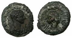 Ancient Coins - EGYPT.ALEXANDRIA.Aurelian and Vaballathus AD 270-271 .Bi.Tetradrachm.AD 270/271.