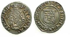 World Coins - HUNGARY.Ferdinand I H.R.E.AD 1526-1657.AR.Denar.1545.Mint of KREMNITZ