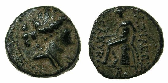 古代ギリシャ；セレウコス朝シリア、アンティオコスI世、テトラドラクマ銀貨 AU☆ 5/5-5/5】紀元前312年〜281年 セレウコス朝シリア