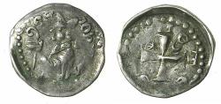 World Coins - FRANCE.METZ, Archbishopric of. Jean I d'Apremont AD 1225-1239.AR.Denier.