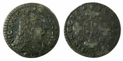 World Coins - ITALY.SARDINIA.Victtorio Amadeo II 1675-1730.King of Sardinia 1720-1730.AR.Mezzo Reale Sardo.1727.Mint of TURIN.
