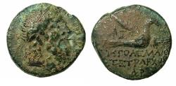 Ancient Coins - COELESYRIA. Chalkis ad Libanon. Ptolemaios tetrarch Circa 85-40 BC.AE.19.6mm.