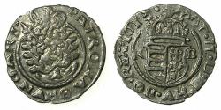 World Coins - HUNGARY.Matthias II AD 1612-1619.AR.Denar.1613.Mint of KREMNITZ. *** Virgin and child within aureola  ***