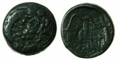 Ancient Coins - BLACK SEA.PANTIKAPAION.Circa 3rd Cent BC.AE.21mm