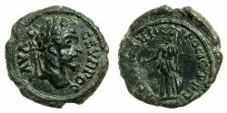 Ancient Coins - MOESIA INFERIOR.Nikopolis ad Istrum.Septimius Severus AD 193-211.AE.18.7mm. Athena.
