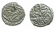 World Coins - TURKEY.Ottoman Empire.Mehmed II 2nd reign 855-886H AD 1451-1481.AR.Akce.865H.Mint of AMASYA.