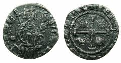 World Coins - CRUSADER.CYPRUS.Henry II AD 1285-1324.AR.Gros. Overstruck on an unknown non-Cypriot coin