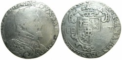 World Coins - ITALY.SAVOY.Carlo Emmanuel II AD 1580-1630.AR.Ducatone (1603, 1604 or 1608).  *****VERY RARE ****