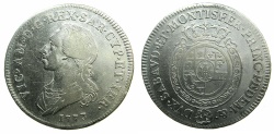 World Coins - SAVOY.Victor Amadeo III AD 1773-1796.AR.Mezzo Scudo 1773. Mint of TURIN.****First date of issue ****