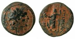 Ancient Coins - SELEUCID EMPIRE.Alexander I Balas 150-145 BC.AE.20.9mm. Apamea :Quasi-municipal issue struck 150/49 BC.