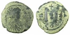 Ancient Coins - BYZANTINE EMPIRE.Anastasius I AD 491-518.AE.Follis.Large module.Mint of CONSTANTINOPLE.