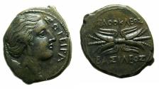 Ancient Coins - SICILY.Agathokles 317-289 BC.AE.Litre.