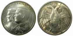 World Coins - GREECE.Kingdom.AR.30 Drachmai 1964. Comm. marriage Constantine and Maria.