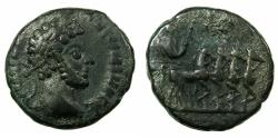 Ancient Coins - EGYPT.ALEXANDRIA.Commodus Augustus AD 176-192.Billon Tetradrachm, struck AD 180/81. Emperor in quadriga