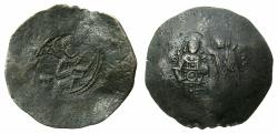 Ancient Coins - BYZANTINE EMPIRE.Manuel I Comnenus AD 1143-1180.Billon.Trachy.Mint of CONSTANTINOPLE.