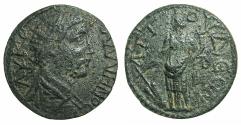Ancient Coins - CARIA.ATTUDA.Gallienus AD 253-268.AE.24.3mm. Tyche.