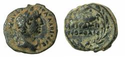 Ancient Coins - SYRIA.DECAPOLIS.PETRA.Hadrian AD 117-138.AE.17.3mm.