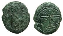 Ancient Coins - BYZANTINE EMPIRE.Manuel I AD 1143-1180.AE.Tetateron.Mint of THESSALONIKA.