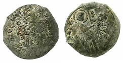 World Coins - VENICE.circa 15th cent AD.Uncertain imitation Aegean area or Anatolian Beyliks.AR.Ducat. After Tomasso Mocenigo? ( AD 1414-1423). Muling of Types.