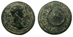 Ancient Coins - SYRIA.Trajan AD 98-117.AE.Half Unit, 2nd group struck AD 116. ***Struck in ROME for circulation in SYRIA
