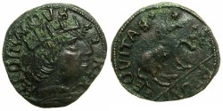 World Coins - ITALY.Kingdom of NAPLES.Ferdinand I ( Ferrante) AD 1458-94.AE.Cavallo.L''Aquila mint.