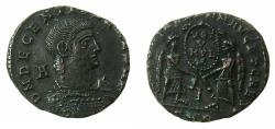 Ancient Coins - ROME.IMPERIAL.Decentius Caesar AD 350/1-353.AE.Cententionalis.Mint of Arelate ( Arles).