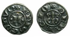 World Coins - ITALY.REGGIO EMILIA.Nicolo Maltraversi, Bishop, AD 1233-1243.AR.Grosso.
