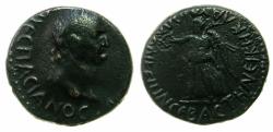 Ancient Coins - LYCONIA.Laodicea Katacecaumene.Vespasian AD 69-79.AE.22.6mm.  Nike.