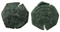 Ancient Coins - BYZANTINE EMPIRE.Manuel I Comnenus AD 1143-1180.AE.Tetarteron. Mint of THESSALONIKA.