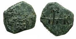 Ancient Coins - BYZANTINE EMPIRE.Manuel I Comnenus AD 1143-1180.AE.Half Tetarteron.Uncertain Greek mint.