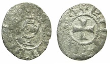 World Coins - CILICIAN ARMENIA.Levon V Lusignan AD 1374-1375.Billon Obol.