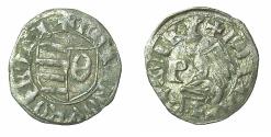 World Coins - ROMANIA.VOIVODES OF WALLACHIA. Dan I 1383-1386.Denier. sigla Theta / P