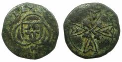 World Coins - ITALY.SAVOY.Carlo Emmanuele I AD 1580-1630.AE.Parpagliola.2nd type. N.D.***Extremely Rare**
