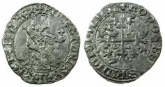 World Coins - ITALY.Kingdom of Naples.Robert 'The Wise' of Anjou AD 1309-1343.AR.Gigliato.Pothumus issue, uncertain ruler or mint.