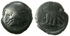 Ancient Coins - PTOLEMAIC EMPIRE.CYPRUS.Kleopatra  II and Ptolemy X Alexander I 107-101 BC.AE.31.7mm. Paphos mint?