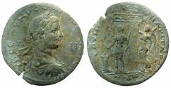Ancient Coins - CILICIA.TARSUS.Severus Alexander AD 222-235.AE.'Medallion' large bronze 38.5mm. Reverse. Emperor and Victory. 2nd Known example?