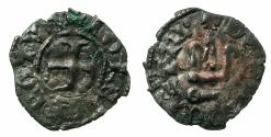 World Coins - CRUSADER STATES.GREECE.EPIRUS.John II Orsini AD 1323-1335.Bi.Denier.Struck at ARTA.