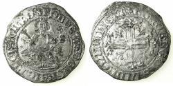 World Coins - ITALY.Kingdom of Naples.Robert 'The Wise' of Anjou AD 1309-1343.AR.Gigliato.