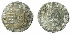 World Coins - ROMANIA.VOIVODES OF WALLACHIA. Dan I 1383-1386.Denier. Sigla Theta / A