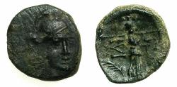 Ancient Coins - TROAS.ILIUM.Augustus 27BC-AD14.AE.13.5mm. Athena Ilias.
