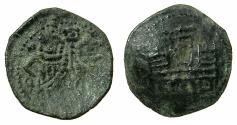World Coins - BULGARIA.Ivan Alexander and Mikhail Asen AD 1337-1380.AE.Trachy. Turnovo mint.