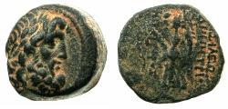 Ancient Coins - SYRIA.SELEUCID EMPIRE.Demetrius II 2nd reign circa 130-125 BC.AE.Mint of ANTIOCH. Reverse. Nike.
