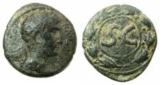 Ancient Coins - SYRIA.ANTIOCH.Augustus 27 BC - AD 14.AE.28.3mm . ***Six examples recorded in RPC**