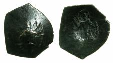 World Coins - LATIN rulers of CONSTANTINOPLE.Circa AD 1204-1261.Billon Trachy. Small Module.