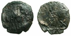 World Coins - DANISHMENDIDS of Sivas. Muhammad ibn Amir Ghazi 528-536H ( AD 1134-1142 ).AE.Fals ( Follis ). Greek legends.