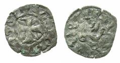 World Coins - CRUSADER STATES.GREECE.EPIRUS.John II Orsini AD 1323-1335.Bi.Denier.Struck at ARTA.