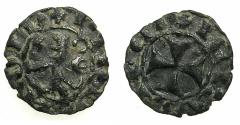 World Coins - CRUSADER STATES.CYPRUS.James I AD 1382-1398.Billon Denier.