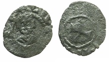 World Coins - ARMENIA.Levon V Lusignan AD 1374-1375.Bi.obol. Mint of SIS.