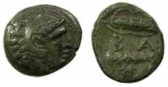 Ancient Coins - MACEDON.Alexander III The Great 336-323 BC.AE.Unit.Posthumus issue struck circa 325-310 BC.Mint of Amphipolis.